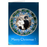 MADONNA AND CHILD WITH ANGELS, PHOTO TEMPLATE CARD