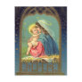Madonna & Child Christmas Holiday Postcard