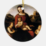 Madonna di Terranuova Raphael Christmas Ornament