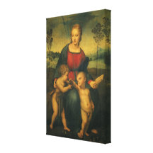 Madonna du chardonneret, art de Renaissance de Rap Toiles Tendues Sur Châssis