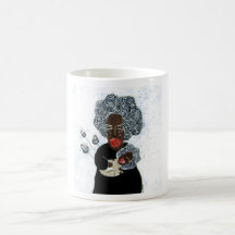 Madonna of Africa Mug by Krize Taza