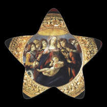 Madonna of the Pomegranate Star stickers