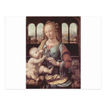 Madonna Postcard