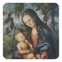 Madonna under the fir tree, c.1510 stickers