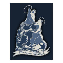 Madonna Wallaby Postcard