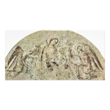 Madonna With Angels By Martini Simone Custom Photo Card