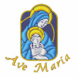 Madonna with child - polo shirt embroidered shirts