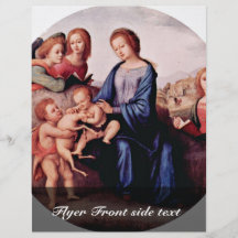 Madonna With John The Baptist, St. Margaret And Full Colour Flyer