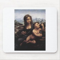 Madonna with the Yarnwinder mousepads