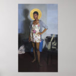 Madonna without Child Print