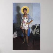 Madonna without Child Print