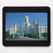 Madrid Communications Palace Mousepads