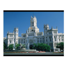 Madrid Communications Palace Postcards