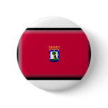 Madrid Flag Pinback Button