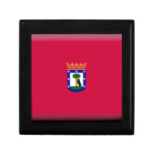 Madrid Flag Jewelry Boxes