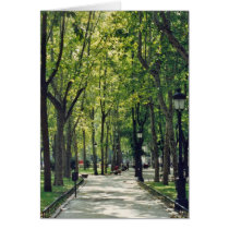 Madrid Park Greeting Card