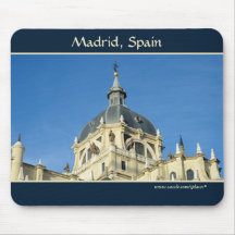 Madrid, Spain Mousepad