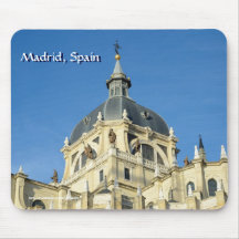 Madrid, Spain Mousepad