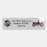 Madura GV700 Grey Bumper Sticker