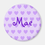 Mae in Purple Magnet