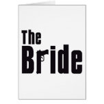 Mafia Bride Greeting Card