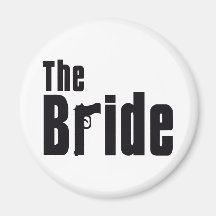 Mafia Bride Refrigerator Magnet