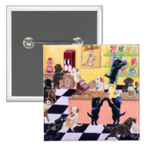Magasin Labradors de sucrerie Pin's Avec Agrafe