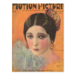 Magazine 1924 de film de Marr de La de Barbara Carte Postale