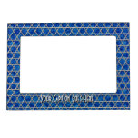 Magen David Tile (Personalized - Landscape) Frame Magnet