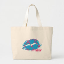 Magenta-Aqua de damassé Sacs
