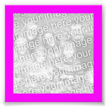Magenta Frame Photo