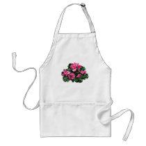 Magenta Geraniums Aprons