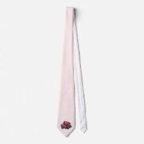 Magenta Geraniums Neck Ties
