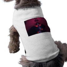 Magenta Ghost – Rose & Indigo Delight Doggie T Shirt