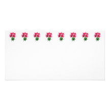 Magenta Lilies Photo Greeting Card