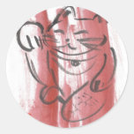 Magenta Maneki Neko Sticker Sheet