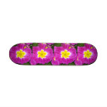 "Magenta Pink Primroses" skateboards