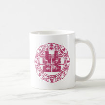 Magenta Shuan Xi Coffee Mugs
