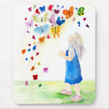 Maggies Butterflies Mousepad
