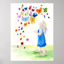 Maggies Butterflies Print