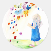Maggies Butterflies Stickers