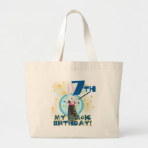 Magic 7th Birthday Tshirts and Gifts Tote Bag