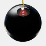 magic 8 ball christmas tree ornament