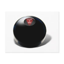 Magic 8 Ball says, "Outlook is Good" Post Card