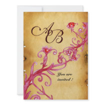 MAGIC BERRIES  MONOGRAM wax seal parchment