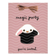 magic bunny invitations