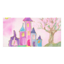 Magic Castle Photo Card Template
