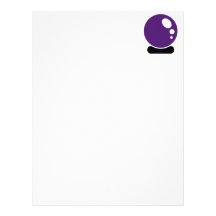 Magic crystal ball custom letterhead