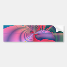 Magic Flower Bumper Stickers