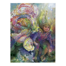 Magic Garden*** Post Card